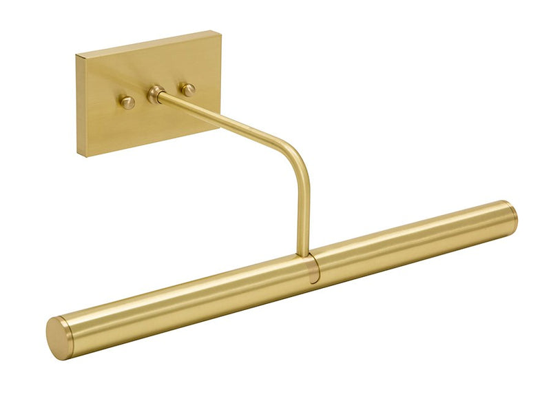 Slim-Line 14" Direct Wire Picture Light in Satin Brass