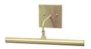 Slim-Line 14" LED Direct Wire Picture Light in Satin Brass