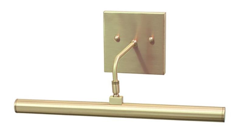 Slim-Line 14" LED Direct Wire Picture Light in Satin Brass
