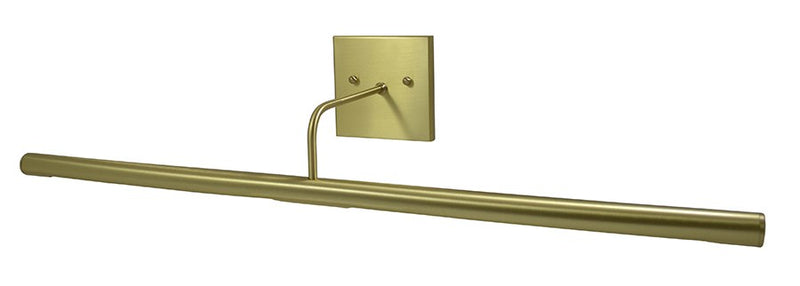 Slim-Line 28" LED Direct Wire Picture Light in Satin Brass