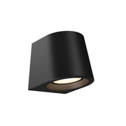 Shield 5" Dark Sky Outdoor Wall Sconce in Black