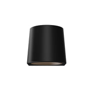 Shield 5" Dark Sky Outdoor Wall Sconce in Black