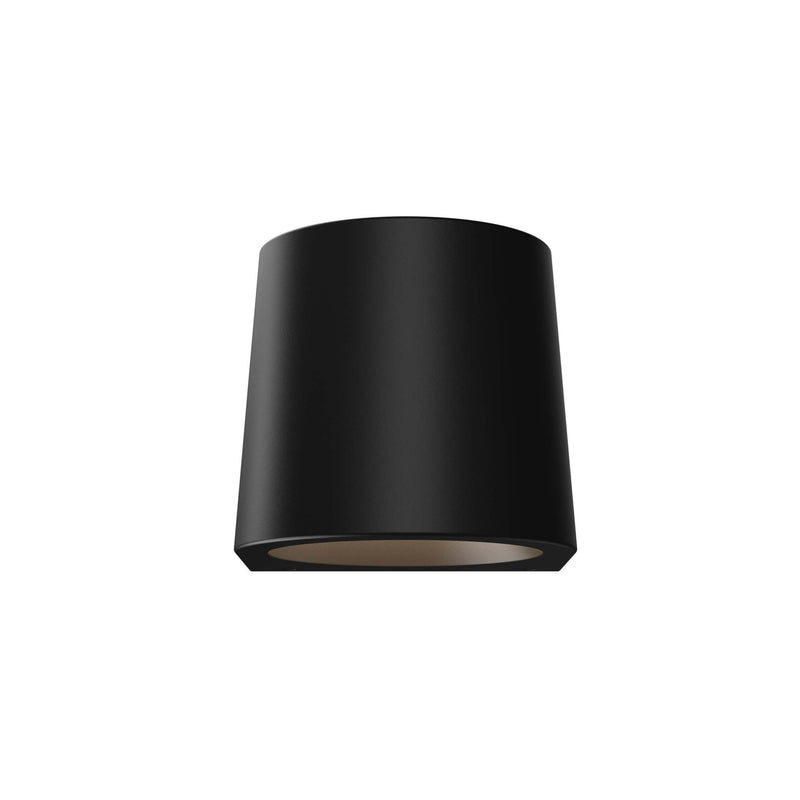 Shield 5" Dark Sky Outdoor Wall Sconce in Black