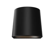 Shield 7" Multi-Voltage Dark Sky Outdoor Wall Sconce in Black