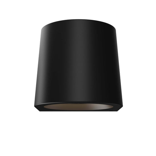 Shield 7" Multi-Voltage Dark Sky Outdoor Wall Sconce in Black