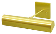 Classic Traditional 8" Direct Wire Picture Light in Polished Brass