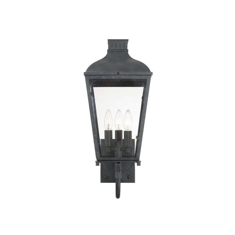 Dumont 3 Light 9.25" Outdoor Sconce in Graphite
