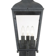 Dumont 3 Light 9.25" Outdoor Sconce in Graphite
