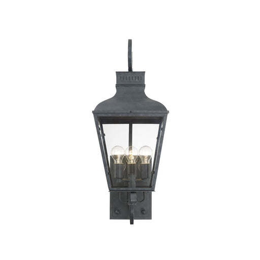 Dumont 3 Light 12" Outdoor Sconce in Graphite