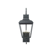 Dumont 3 Light 12" Outdoor Sconce in Graphite