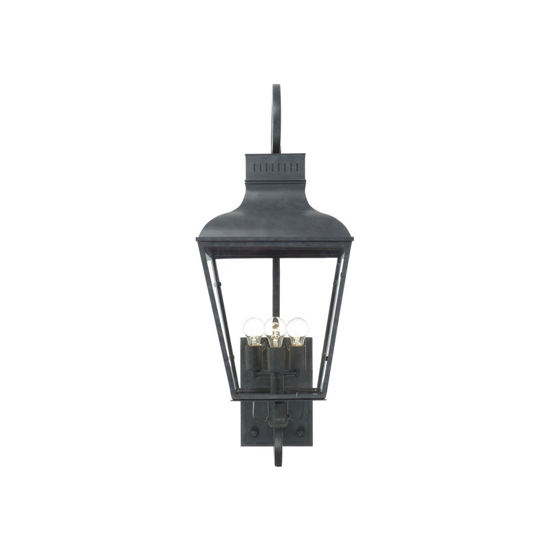 Dumont 3 Light 12" Outdoor Sconce in Graphite