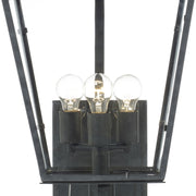 Dumont 3 Light 12" Outdoor Sconce in Graphite