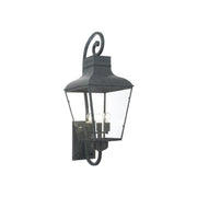 Dumont 4 Light 14.5" Outdoor Sconce in Graphite