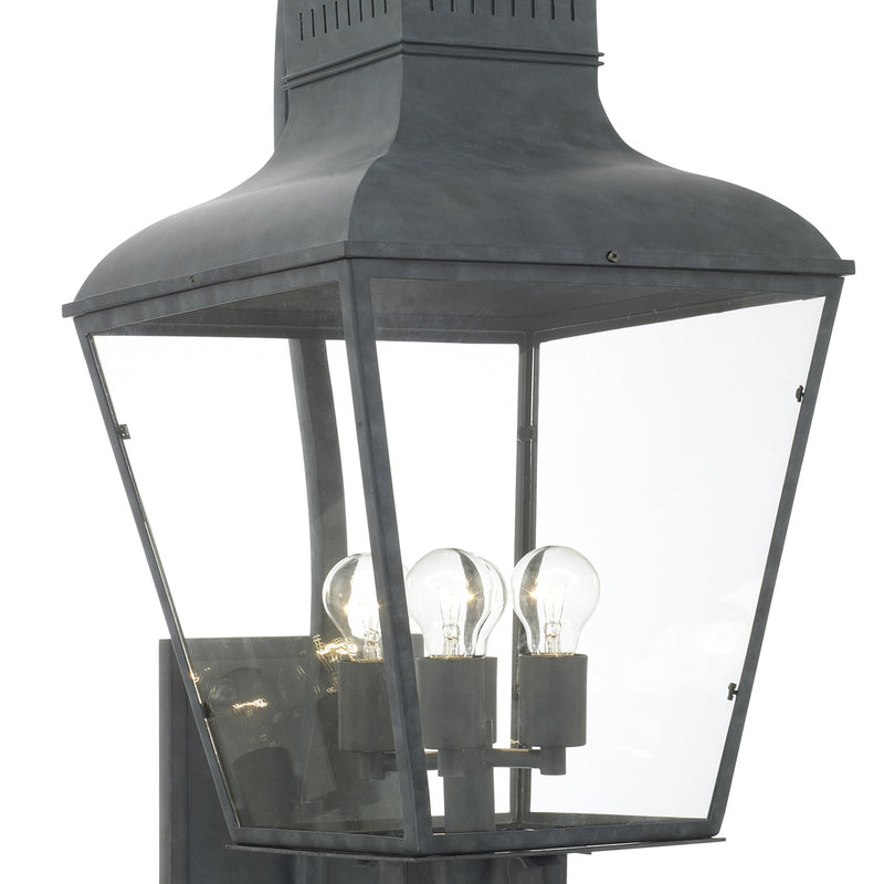 Dumont 4 Light 14.5" Outdoor Sconce in Graphite