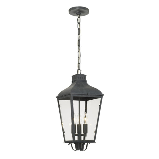 Dumont 3 Light 9.25" Outdoor Pendant in Graphite