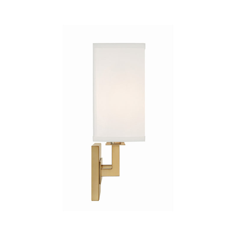 Durham 2 Light 12.75" Sconce in Vibrant Gold