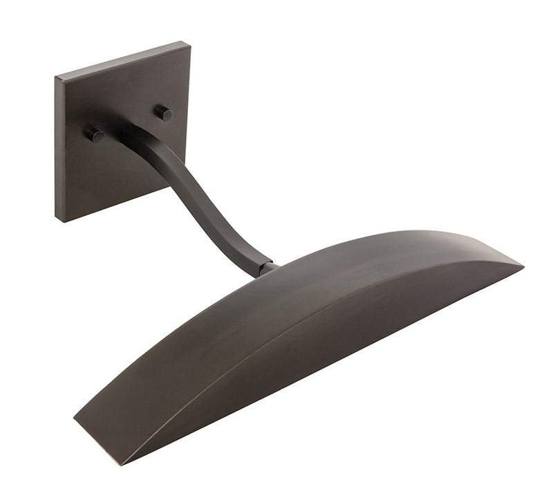 Ultra-Wide 14" Direct Wire Picture Light in Mahogany Bronze