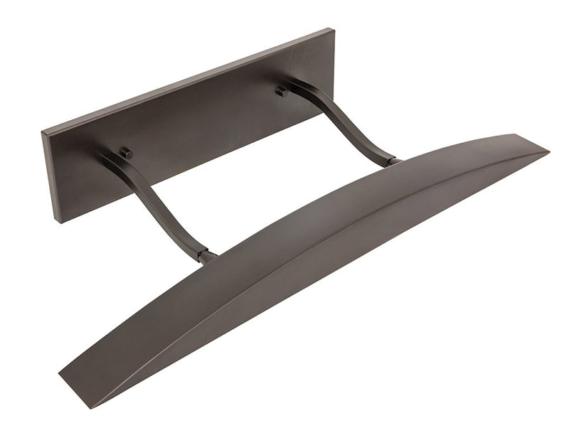 Ultra-Wide 24" Direct Wire Picture Light in Mahogany Bronze