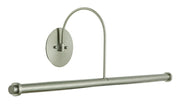 Slim-Line XL 30" LED Direct Wire Picture Light in Satin Nickel