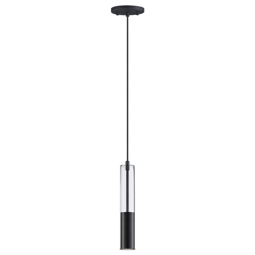 Torch LED 1-Light Pendant in Black