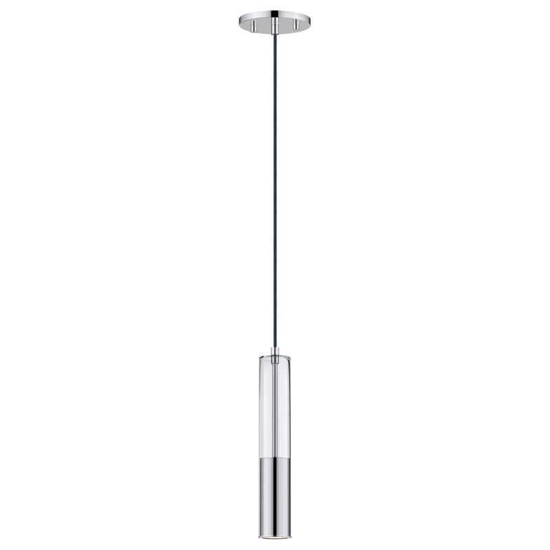 Torch LED 1-Light Pendant in Polished Chrome