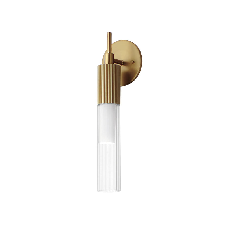 Reeds LED Sconce in Gold