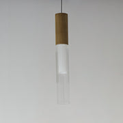 Reeds 1-Light LED Pendant in Gold