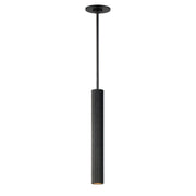 Reeds 1-Light LED Pendant - Stem Hung in Black