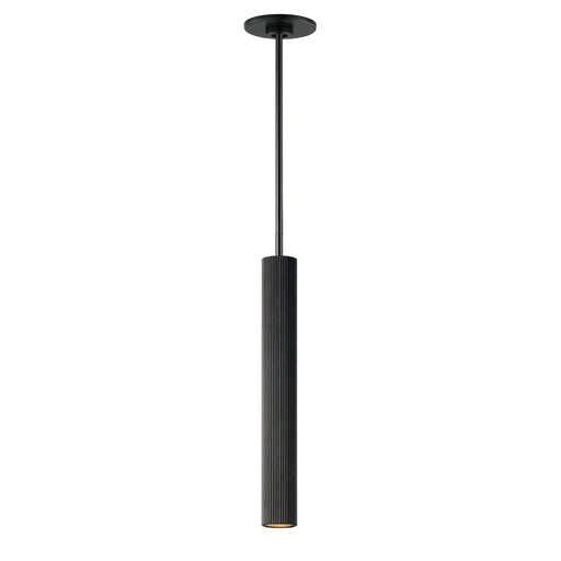 Reeds 1-Light LED Pendant - Stem Hung in Black