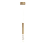 Diaphane 16" LED 1-Light Pendant in Gold