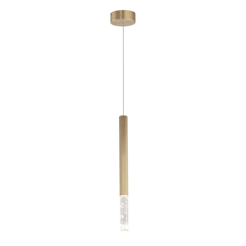 Diaphane 20" LED 1-Light Pendant in Gold