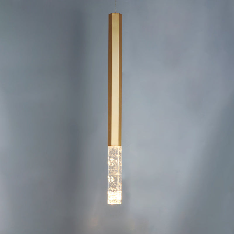Diaphane 20" LED 1-Light Pendant in Gold