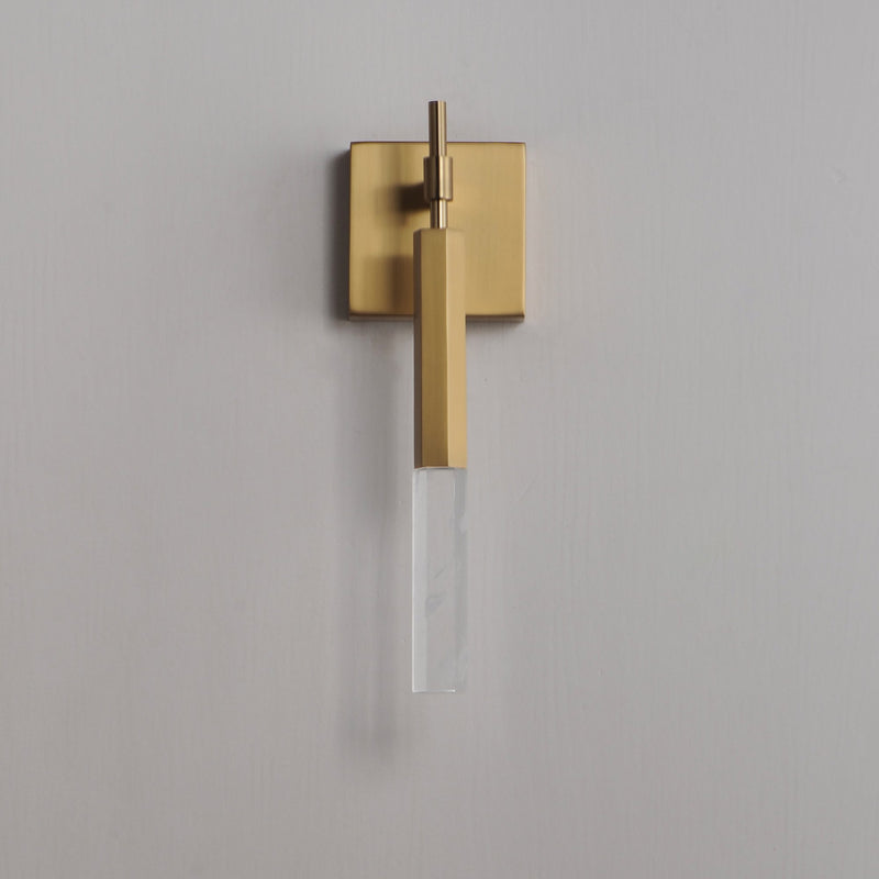Diaphane LED Sconce in Gold