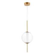 Axle LED Pendant in Gold