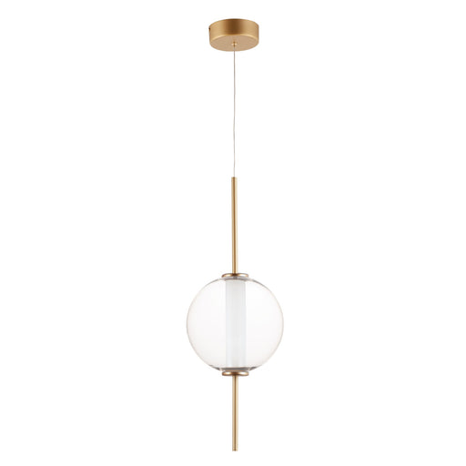 Axle LED Pendant in Gold