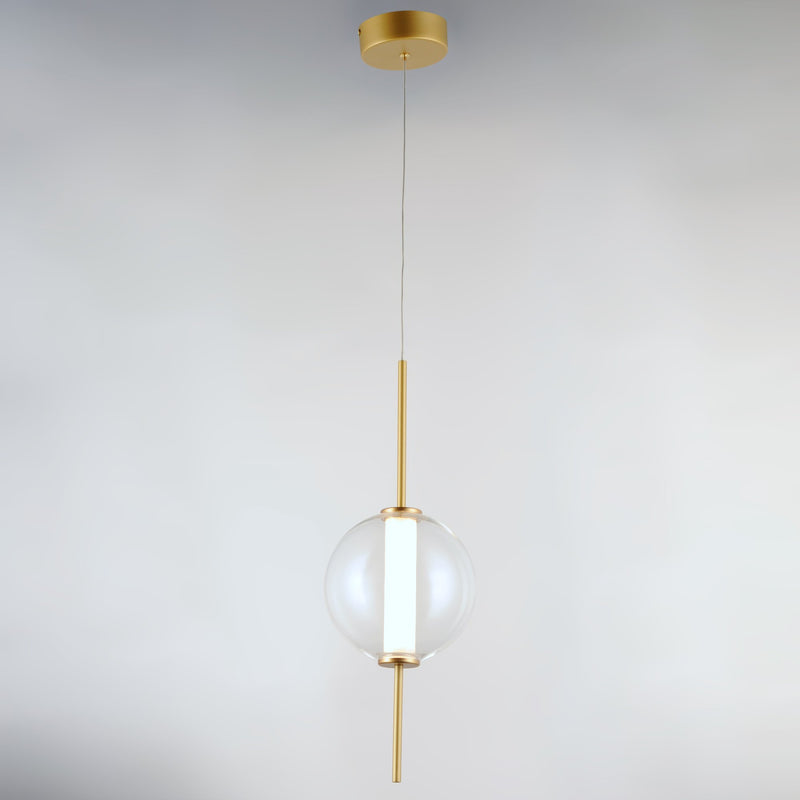 Axle LED Pendant in Gold