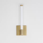 Cortex 14" LED Sconce in Natural Aged Brass