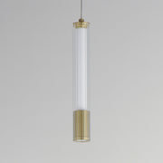 Cortex 10" LED Pendant in Natural Aged Brass