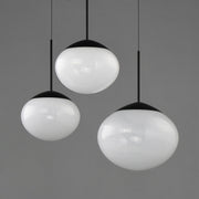 Nimbus LED 3-Light Pendant in Black