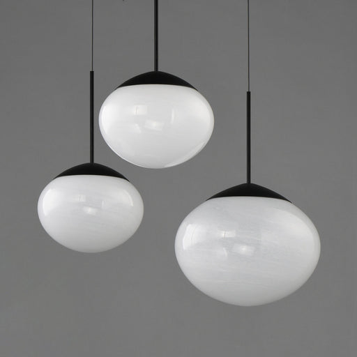 Nimbus LED 3-Light Pendant in Black