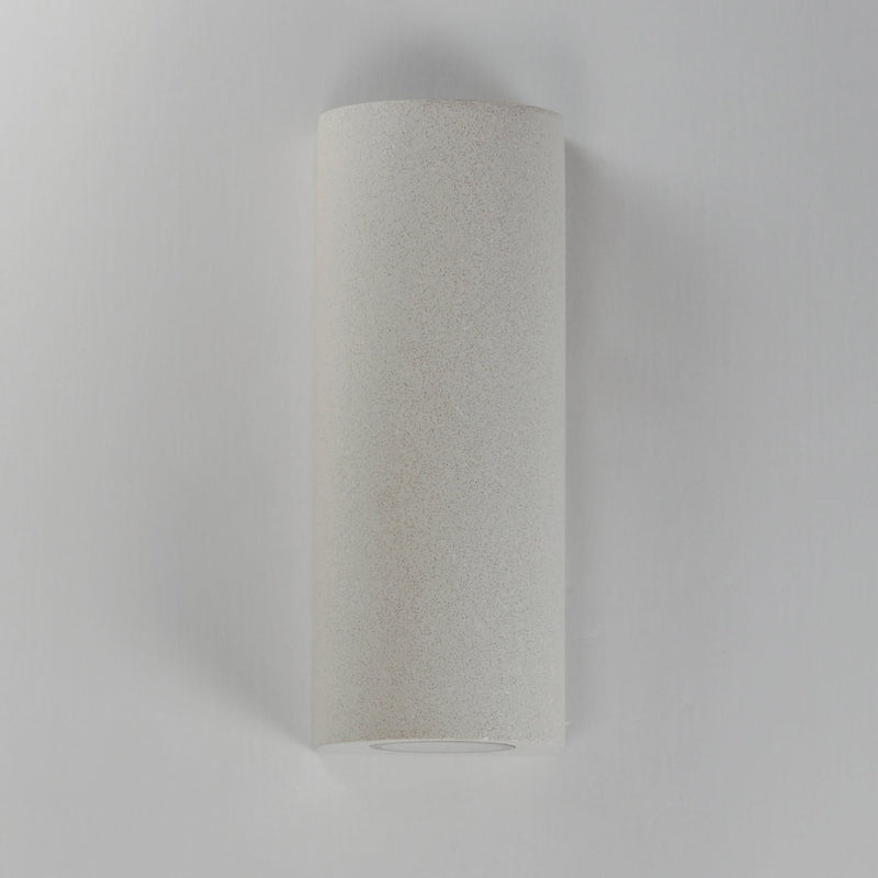 Pilar 2-Light LED Outdoor Wall Sconce - Cylinder in Sandstone