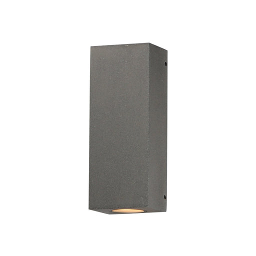 Pilar 2-Light LED Outdoor Wall Sconce in Greystone