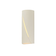 Puff 16" LED Outdoor Wall Sconce in Chaulk White