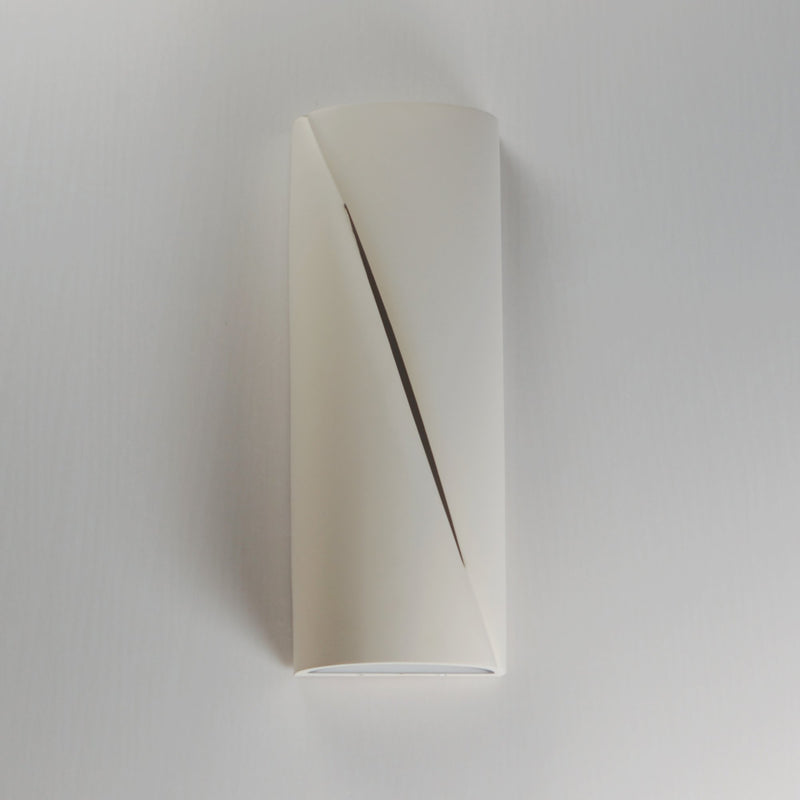 Puff 16" LED Outdoor Wall Sconce in Chaulk White