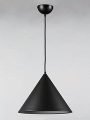 Abyss 12.5" 1-Light LED Pendant in Black