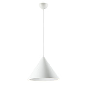 Abyss 16" 1-Light LED Pendant in Matte White