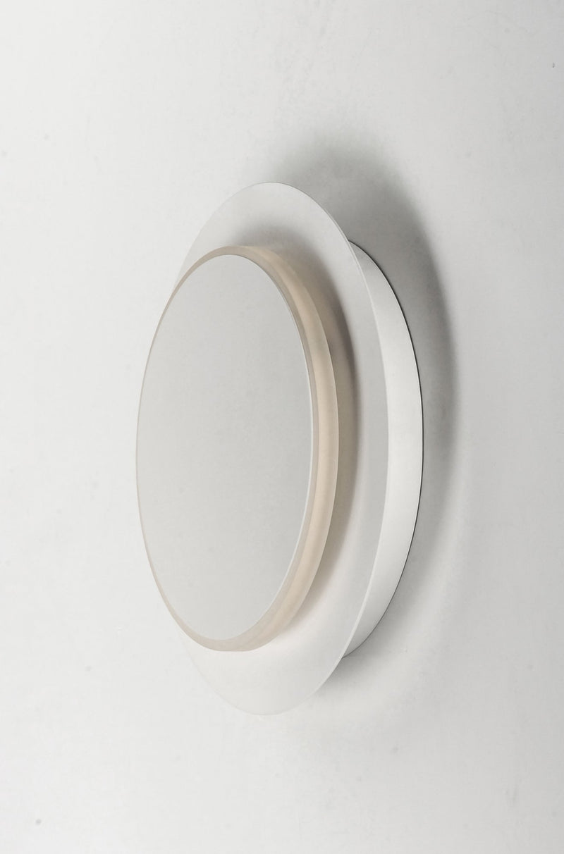Revolver LED Wall Sconce in Matte White