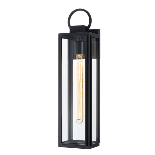 Crosby 21" Outdoor Wall Lantern in Matte Black