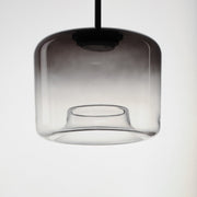 Bombona 12"x10" LED Pendant in Black