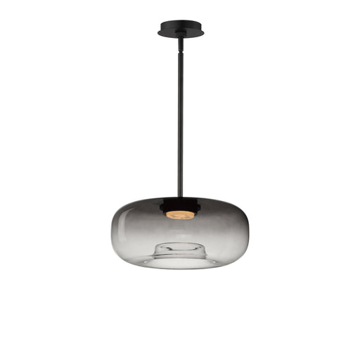 Bombona 16"x7" LED Pendant in Black